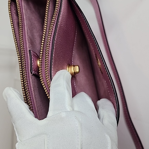 Coach Slim Turnlock Crossbody - Picture 11 of 17